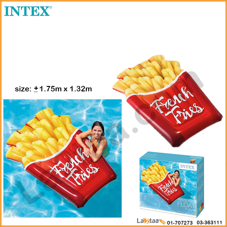 Intex - inflatable french fries float