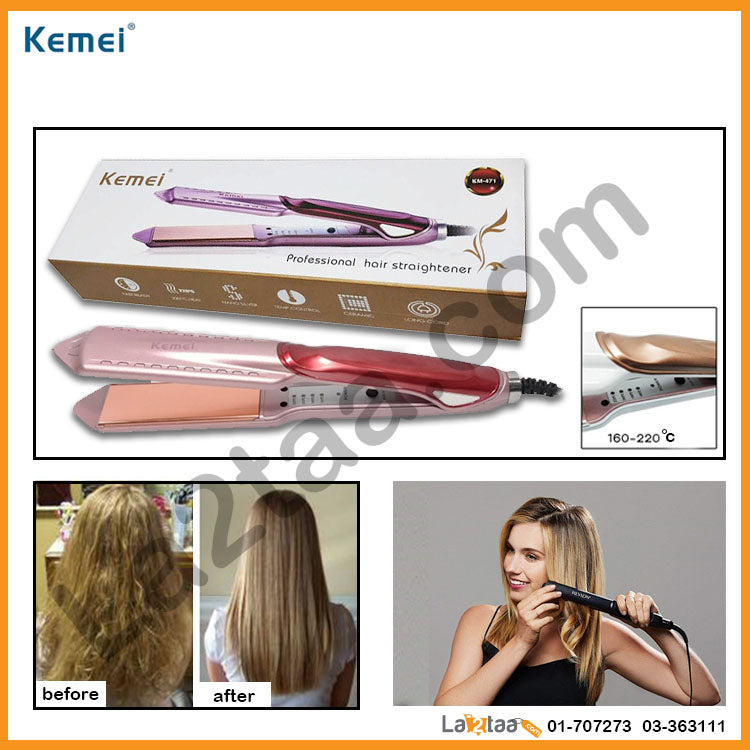 Kemei - Professional Hair Straightner