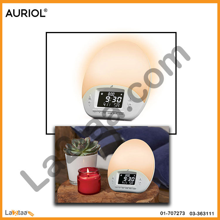 AURIOL - LED light alarm clock