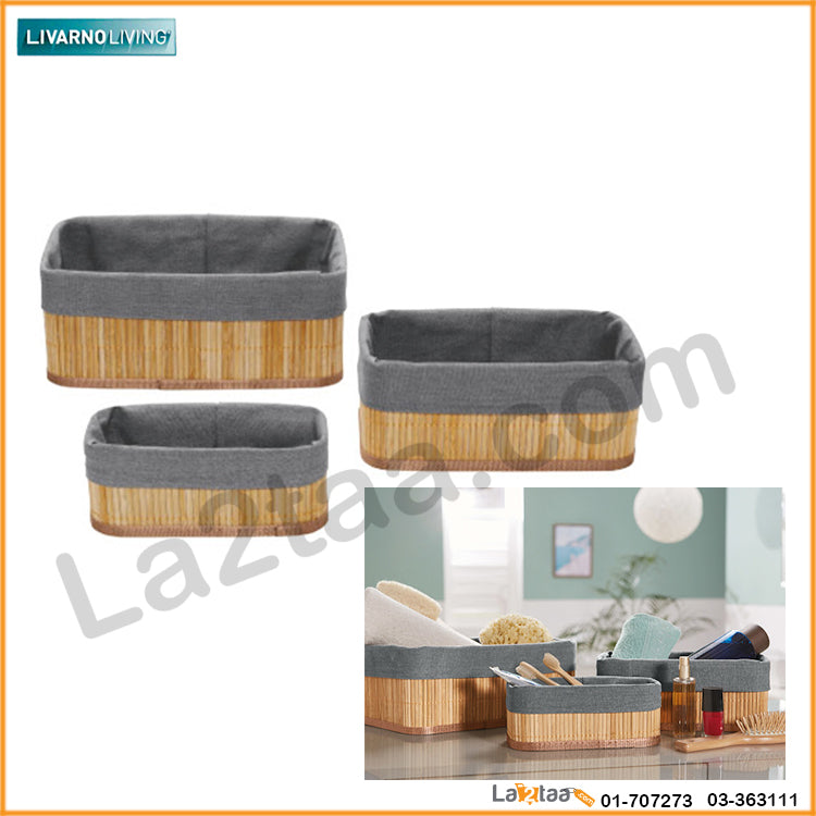 Livarno Living - 3 pieces  Basket Set