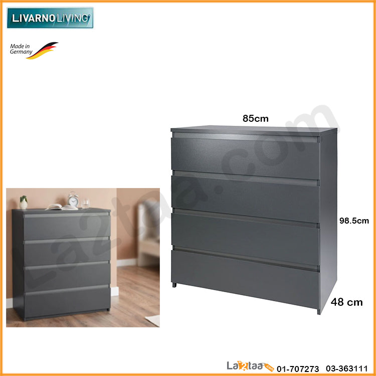 LIVARNO LIVING -chest of drawers, with interchangeable panel