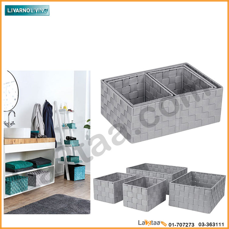 Livarno Living - Storage basket, set of 4
