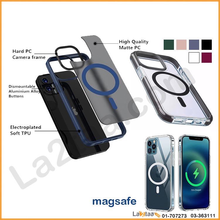 Transparent Iphone Magsafe Cover