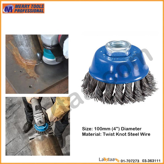 Merry Tools Professional - Twist Cup Brush