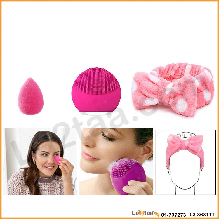 headband and cleansing device