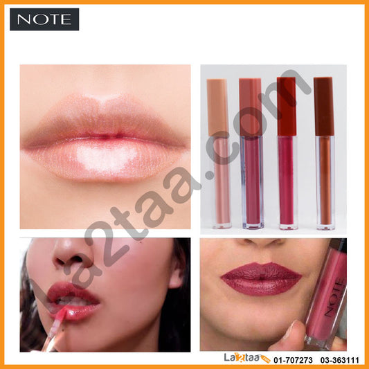 note - lip gloss