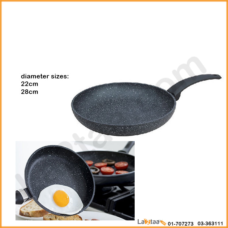 GEBE granite frying pan