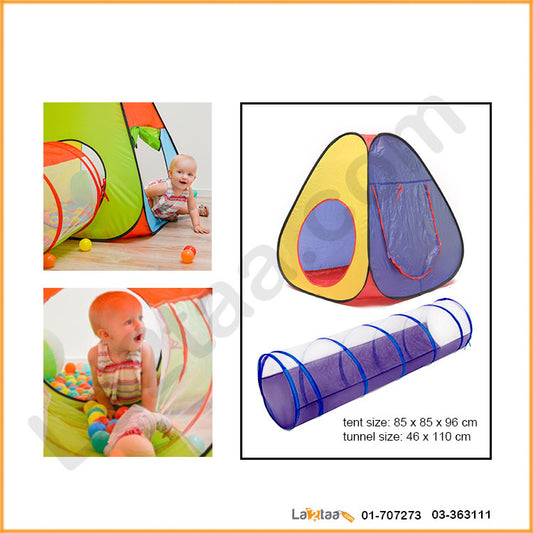 tent with tunnel