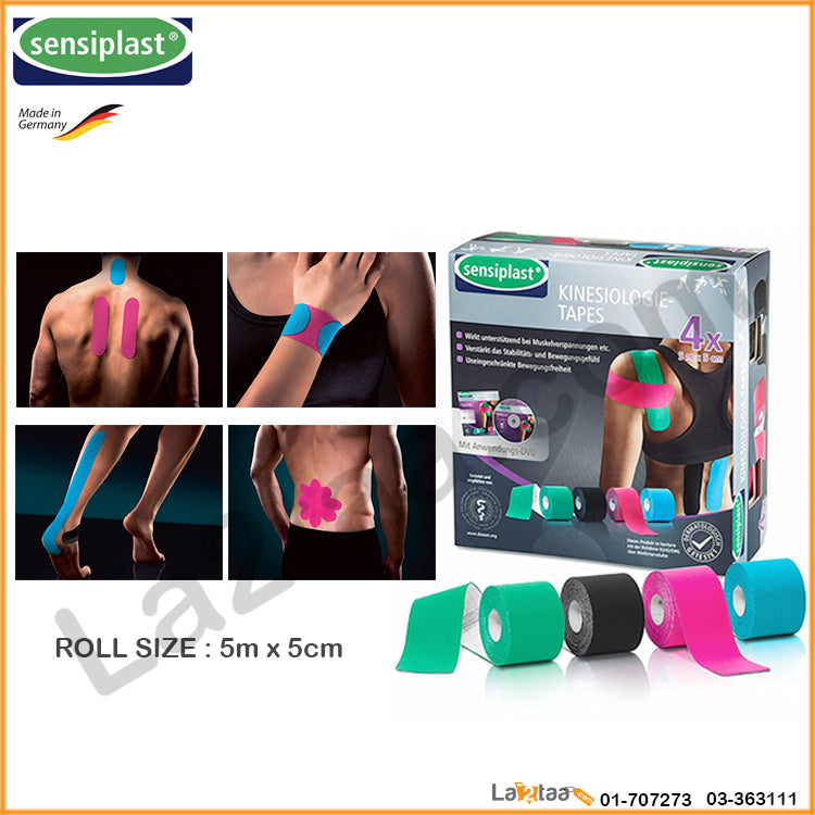 Sensi plast - 4 rolls Kinesiology Tapes