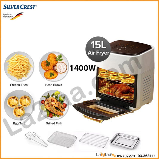 silver crest - air fryer 15 liters