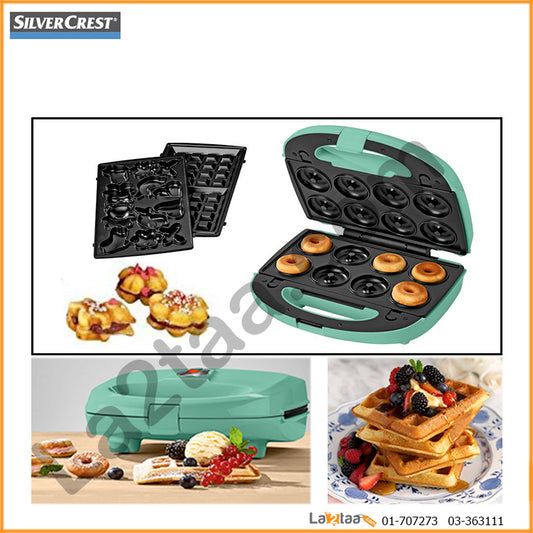 silver crest - 3 in 1 waffle maker