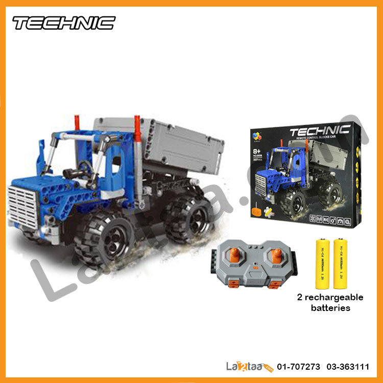 Technic- Remote Control Constructor Blocks Car